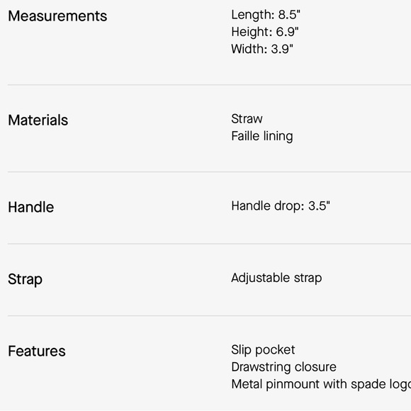 Kate Spade Flora Rose Flower Straw Leather Bucket Tote Crossbody Purse NWT - Picture 17 of 17